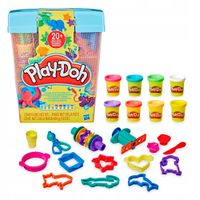 PLAY-DOH Niesamowite Zwierzęta Schowek Pudełko Ciastolina Zestaw F7381