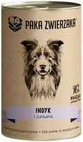 Paka Zwierzaka Indyk i żurawina puszka 400g