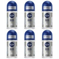 NIVEA MEN Silver Protect Antyperspirant męski w kulce pod pachy 50ml x 6szt