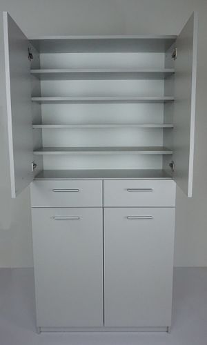 Szafka na buty ubrania ELZA SM Olcha - szafa z półkami na Arena.pl