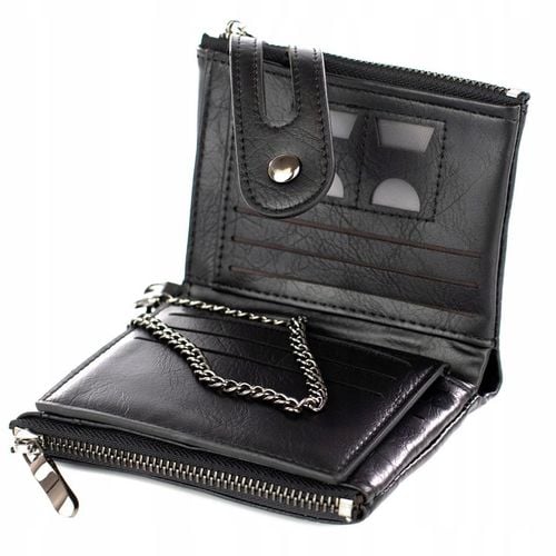 Alessio PORTFEL MĘSKI Block Kart RFID ŁAŃCUCH Pudełko PREZENTOWE na Arena.pl