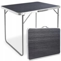 STOLIK SKŁADANY W WALIZKĘ TURYSTYCZNY BIWAKOWY OGRODOWY ALUMINIOWY