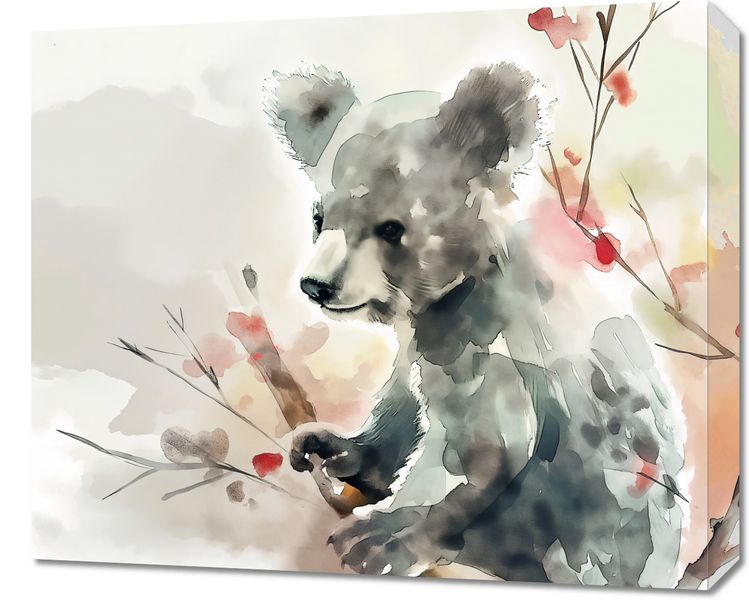 Obraz 60x50cm Akwarelowa Koala zdjęcie 1