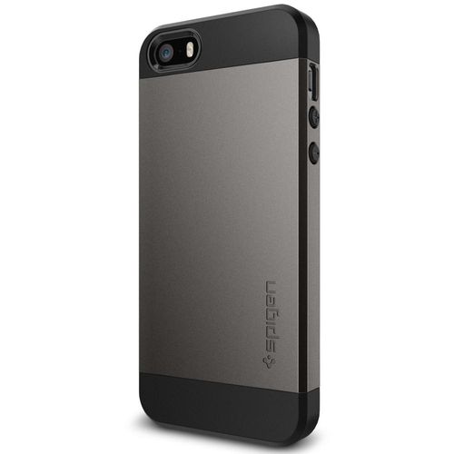 Spigen Slim Armor do iPhone 5S/ iPhone SE gunmetal na Arena.pl