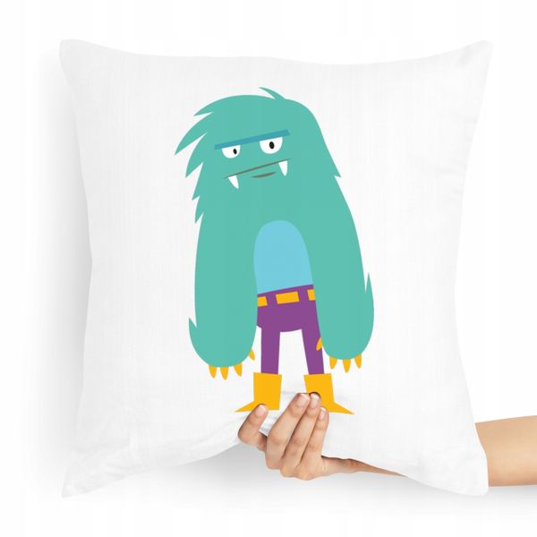 Poduszka Prezent Dla Córki Syna Dziecka Yeti Z Nadrukiem Ze Zdjęciem zdjęcie 1