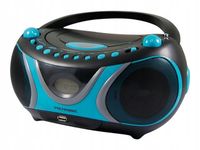 Metronic 477118 Analogowy 2W Czarny, Niebieski przenośny system stereo HIT!