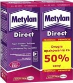 2xKLEJ DO TAPET NA FLIZELINIE METYLAN ZESTAW DIRECT 2x200g