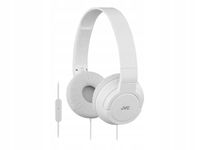 Słuchawki JVC nauszne HAS-R185-W z mikrof. BIAŁE