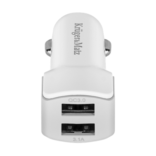 Ładowarka samochodowa 2x USB 2,4A Kruger&Matz na Arena.pl