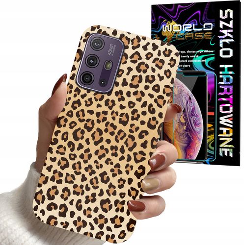 ETUI DO MOTOROLA MOTO G10 POWER - PANTERKA WZORKI MODNE WZOR KOBIET + SZKŁO na Arena.pl