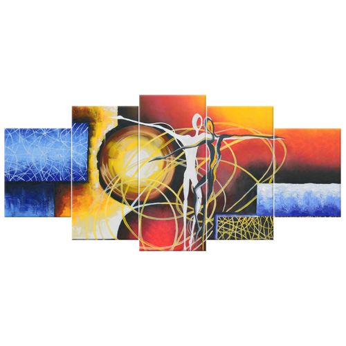 Obraz Płótno 150X70 Tańczące Postacie na Arena.pl