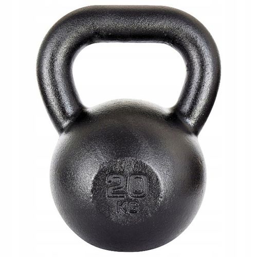 Kettlebell żeliwny odważnik kula kettle 20kg na Arena.pl