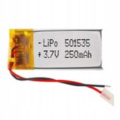 Akumulator Li-Poly 250mAh 3.7V 501535