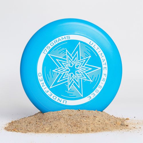 Dysk Do Frisbee Ultimate Latający Do Rzucania Df-05 Niebieski na Arena.pl