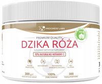 Progress Labs Dzika róża Naturalna Witamina C Proszek Odporność Infekcje