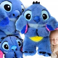 PRZYTULANKA MASKOTKA STICH USPOKAJACZ MIŚ SZUMIŚ ODDYCHAJĄCA STITCH