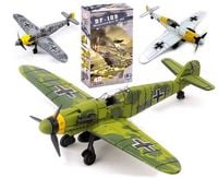 plastikowy samolot bf-109 do składania 1:48 | za2589