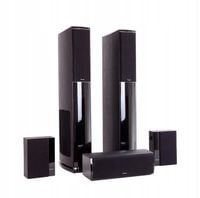 2X Zestaw kolumn kino domowe 5.0 M-Audio HRS 85 MKII - czarny