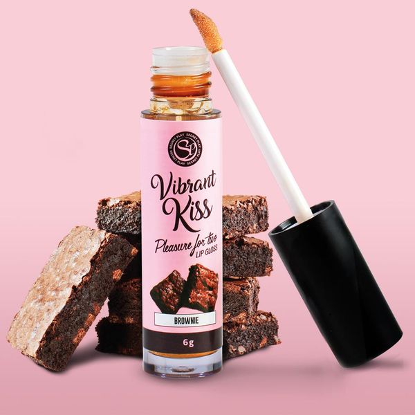 Lip Gloss Vibrant Kiss Brownie zdjęcie 4