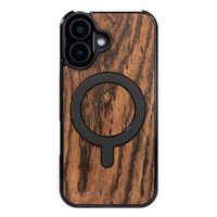 drewniane etui bewood do iphone 16 bocote z magsafe