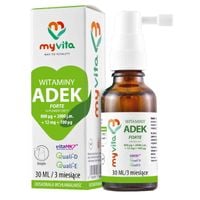 Witamina ADEK FORTE krople 30ml MyVita NOWA