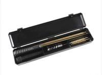 Wycior do wiatrówki 4,5mm - komplet szczotek + pudełko
