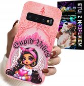 ETUI DO SAMSUNG GALAXY S10 PLUS - CUPID VIBES Z UROCZĄ ANIOŁKIEM PLECKI