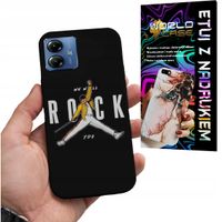 ETUI CASE DO MOTOROLA MOTO G14 - ROCK KAPELE WZORY FAN POKROWEIC PLECKI