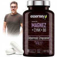 ZMA MAGNEZ 100% + CYNK FORTE + WIT B6 ZMĘCZENIE TESTOSTERON COMPLEX ZMB