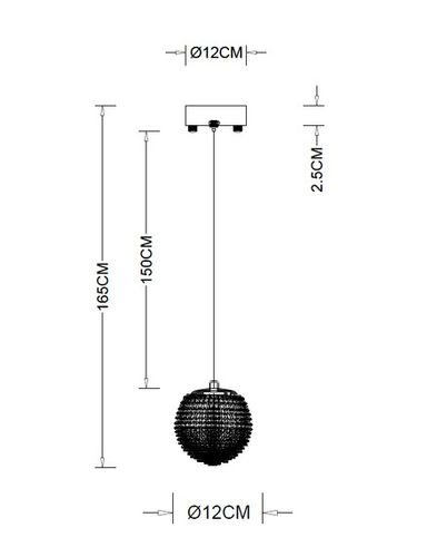Lampa Wisząca Berella Light Graf 12 BL5591 na Arena.pl