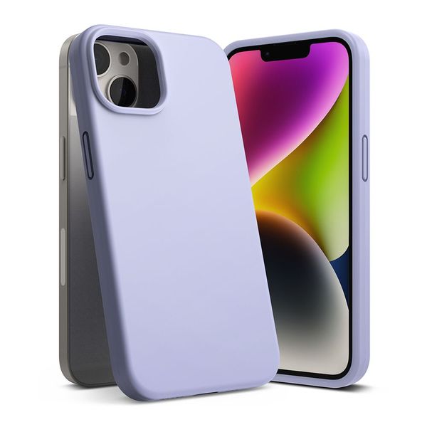 RINGKE SILICONE IPHONE 14 PLUS / 15 PLUS LAVENDER zdjęcie 1