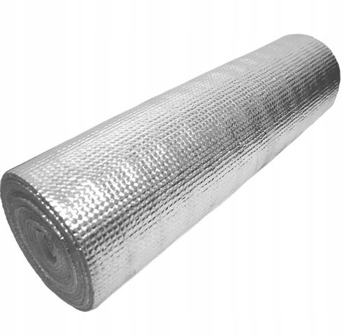 Ekran Zagrzejnikowy MATA ALUMINIOWA PIANKA 10m ODBIJAJĄCY CIEPŁO Izolacyjna na Arena.pl