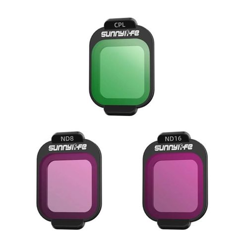filtry cpl, nd8, nd16 sunnylife do dji flip na Arena.pl