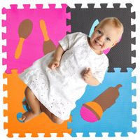 Mata piankowa dla dzieci kolorowe puzzle 30,5 x 30,5