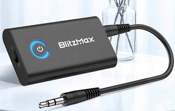 Blitzwolf Transmiter Odbiornik BT Bluetooth 5.2 2 Tryby Pracy TX RX zdjęcie 3