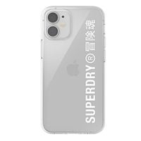 superdry snap iphone 12 mini clear casebiały/white 42593