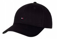TOMMY HILFIGER CZAPKA Z DASZKIEM CLASSIC BB CAP CZARNA