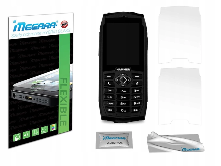 Szkło Hybrydowe Do Myphone Hammer 3/3+ Plus zdjęcie 1