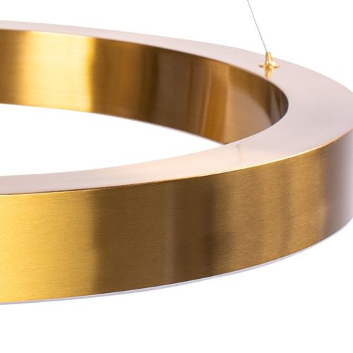 Lampa wisząca CIRCLE 40+60 LED mosiądz na Arena.pl