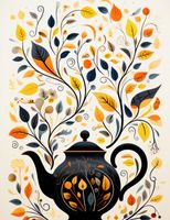 Plakat 50x65cm Jesienna Melodia