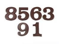 cyfra z tworzywa czarna 200mm   7 - mp cyf 200 7