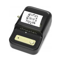 NIIMBOT Drukarka Termiczna NAKLEJKI Bluetooth B21PRO CZARNA 300dpi 2 kolory