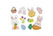 HAFT DIAMENTOWY - NAKLEJKI KRÓLICZEK I PISANKI KSZK-024 DP CRAFT