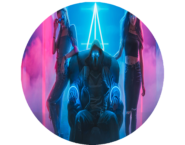 Podkładka pod myszkę Cyberpunk zdjęcie 2