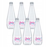 Baby Zdrój | 6x Woda źródlana niegazowana 330ml (szklana butelka)