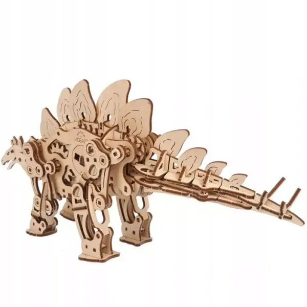 Puzzle 3D UGEARS Stegozaur zdjęcie 12