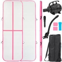 MATA GIMNASTYCZNA DMUCHANA ŚCIEŻKA AKROBATYCZNA 4m MATERAC ĆWICZEŃ AIRTRACK