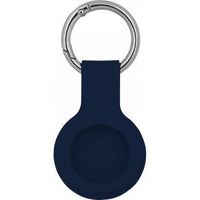 Etui Apple AirTag silikonowe brelok zawieszka case do lokalizatora granatowy