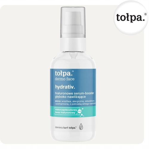 Hialuronowe Serum-Booster Silnie Nawilżające Przeciw Zmarszczkom 75ml Tołpa na Arena.pl