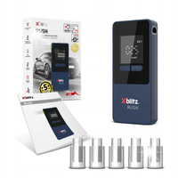 Alkomat Xblitz RUSH elektrochemiczny 5 ustników LED 2xAAA